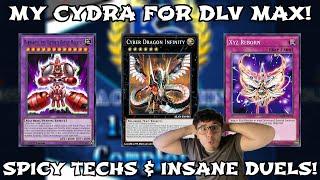 Yu-Gi-Oh! Duel Links || OPTIMIZED CYBER DRAGON DECK FOR MY DLV MAX! INSANE DUELS & COMBO DETAILS!