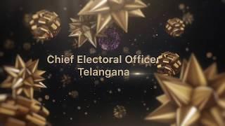 Wishing Everyone A Very Happy New Year 2020 | CEO Telangana | Chief Electoral Officer