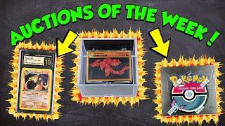 Pokemon Card Auctions Of The Week! Team Rocket's BLASTING OFF AGAIN!!!