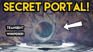 Destiny 2 - THE SECRET PORTAL IS OPEN! How To Get Transient Whisperer