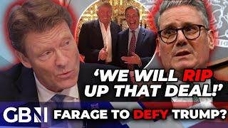 'Reform will RIP it UP!' Farage could DEFY Trump with vow to IGNORE Starmer's Chagos 'surrender'