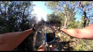 Subiendo a la caseta de la Sierra de la Culebra en 360 grados