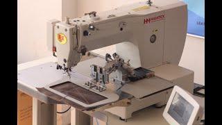 CNC Programmable leather pattern sewing machine for bag making