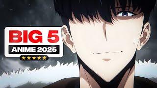 BIG 5 ANIME 2025 | UPCOMING ANIME | Anime 2025 | AJAY KA REVIEW