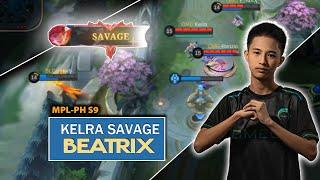 Wow, Grabeh yan! Subrang Ganda pagka-Savage ni Kelra Gamit Beatrix! OMG vs BLCK  MPL-PH S9