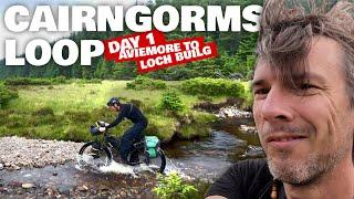 Cairngorms Loop :: Day 1 :: Aviemore to Loch Builg