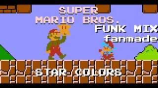 Super Mario Bros FUNK MIX DX: Star colors remake fan-made (+FLM)