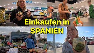 PREISE & Produkte in SPANIEN | 500€ Shoppingtour | Lebensmittel und vieles mehr