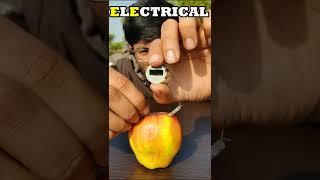 सेब से एक और खोज कर दी  Free Electricity #shorts #science