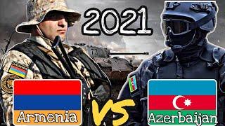 Azerbaijan vs Armenia Military Power Comparison 2021