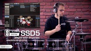 SSD5 triggered with Roland TD-50 & drum-tec electronic drums