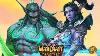 Tyrande's Death & Hunt for Illidan (2020) - All Cutscenes [Warcraft 3: Reforged]