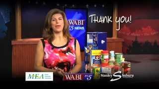 WABI TV5 - "Food Drive POP"