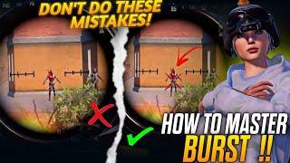 "How to Beat Burst Fire in BGMI/PUBG Mobile | Step-by-Step Tutorial!"