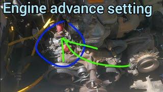 Rocky jeep diesel pump advance setting