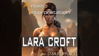 Lara Croft w/ Stable Diffusion