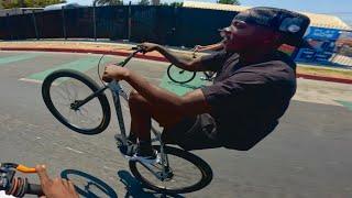 Wheelies In Compton GONE RIGHT!