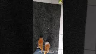 Mit den Schneeschuhen über die JEMAKO Fußmatte