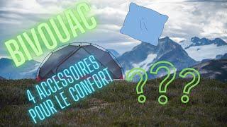 4 objets utiles pour le confort en bivouac