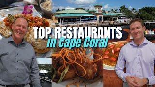 Best Restaurants in Cape Coral, Florida. These are the Top Picks for Breakfast, Lunch & Dinner!