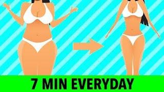 Do This For Just 7 Minutes Everyday - Burn Fat And Get Skinny