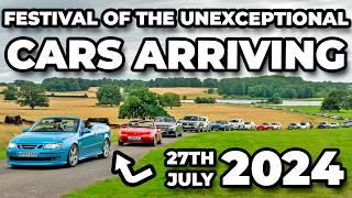 Rare & Forgotten Cars Arriving - Festival Of The Unexceptional 2024 #FOTU