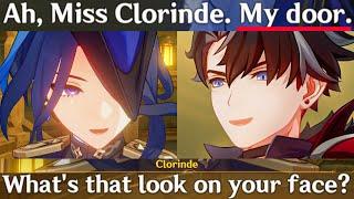 #NEWSHIP?? CLORINDE x WRIOTHESLEY Moments Cutscene Genshin Impact