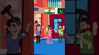  India Vs/ America Vs/ Pakistan challenge #shorts