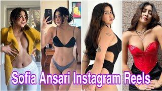 sofia ansari saree hot reels | sofia ansari tiktok shorts | sofia ansari reels hot new