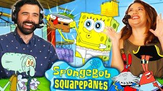 We Watched SPONGEBOB SEASON 6 EPISODE 15 AND 16 For the FIRST TIME! SPONGEBOB ROUND PANTS