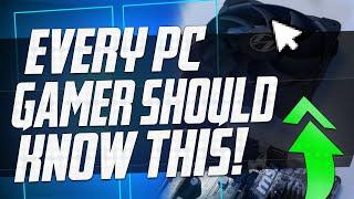  Nearly EVERY PC gamer forgets this… Quieter, Cooler PC & MORE FPS!