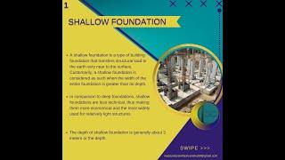 SHALLOW FOUNDATIONS DETAILS