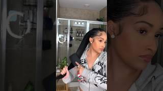 Sleek back ponytail #hairstyles