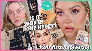 NEW  Huda Beauty Easy Blur Foundation ️ FIRST IMPRESSION REVIEW