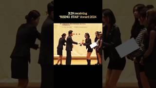 X:IN receiving "RISING STAR" Award 2024 #XIN #엑신 #nizz #aria #hannah #nova #esha #kpop #shorts