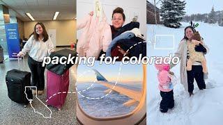 pack with me for colorado!