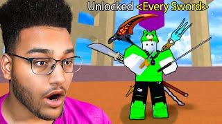 I Unlocked EVERY Sword in One Video (Blox Fruits)