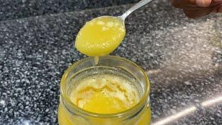 Homemade Ghee | Making Great Tasting Ghee | Arunika's Kitchen