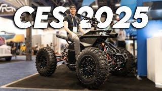 CES 2025: The Best Electric Motorcycles, E-Bikes & Weird Tech