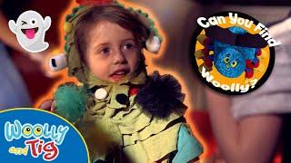 @WoollyandTigOfficial -  Happy Halloween! Can You Spot Woolly?  | TV for Kids | Toy Spider