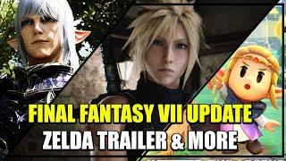 Final Fantasy VII Part 3 Update | New Zelda Trailer | Switch To Surpass PS2!? | Morning Quest #3