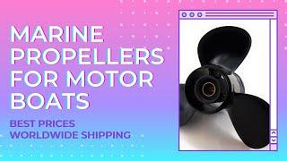 Marine propellers for motor boats - Propellers for Yamaha, Mercury, Suzuki