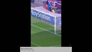 Messi free kick goals 