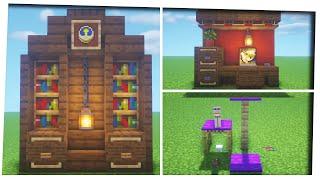 Minecraft - 10 Interior Decoration Ideas and Designs...