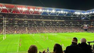 First ever State of Origin game! QLD Maroons v NSW Blues Game 3 decider at Suncorp Stadium, Brisbane