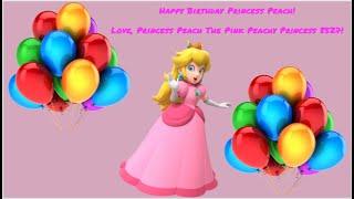 Princess Peach's Birthday Action Of 2022!