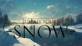 Jeremy Soule (Skyrim) — “Snow” [Explore Music Day ／ Night Sound Palettes] [Extended]