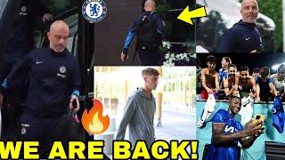 Chelsea Players Are Back To London!Cole Palmer at Cobham,Final Moments with USA Fans,Preseason Tour