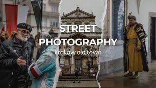 Relaxing Street photography POV - Poland Krakow - 50mm f1.8 - 16-35mm