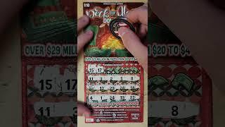 DOUBLE SYMBOL! DECK THE HALL DOUBLER! PA LOTTERY $10 CHRISTMAS SCRATCH OFF TICKET WINNER #scratch